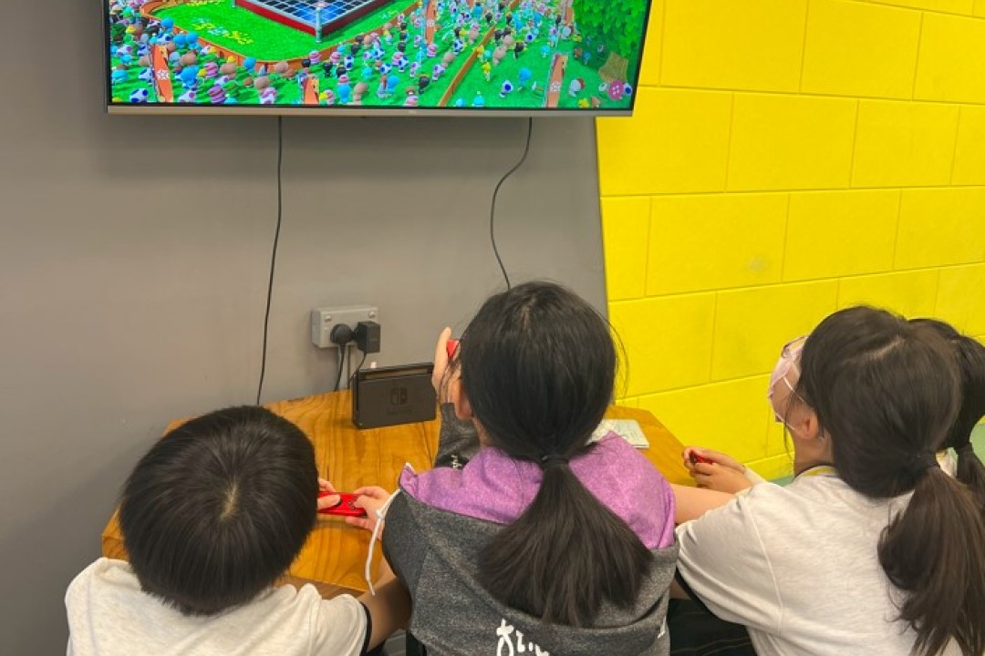 Switch遊戲券 - 同學們玩得多投入！