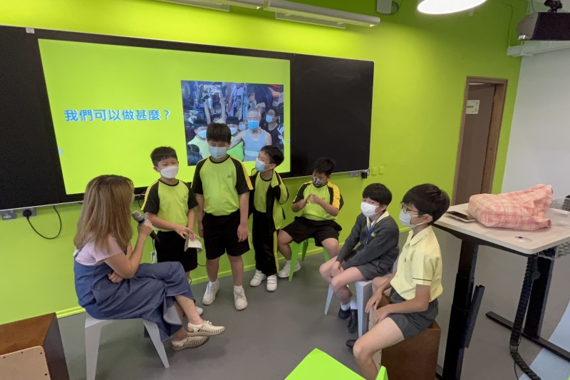 同學互相分享經驗