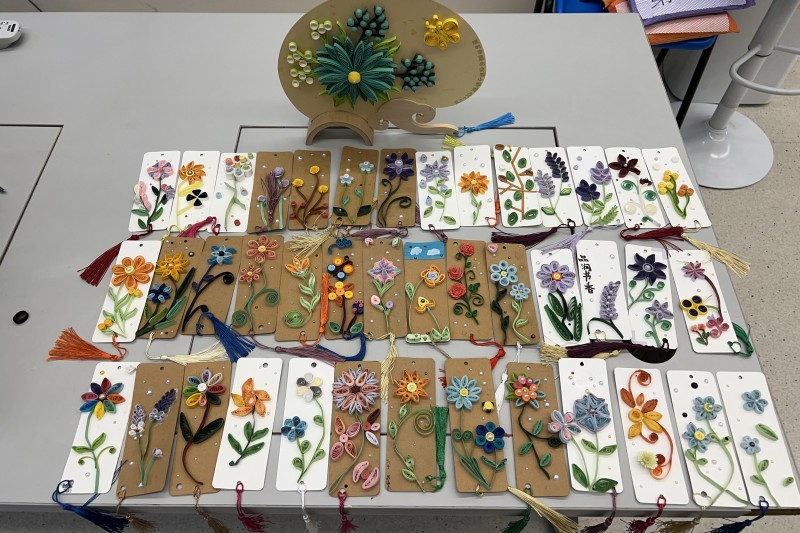 翠北實驗小學同學親手製作給我們的禮物