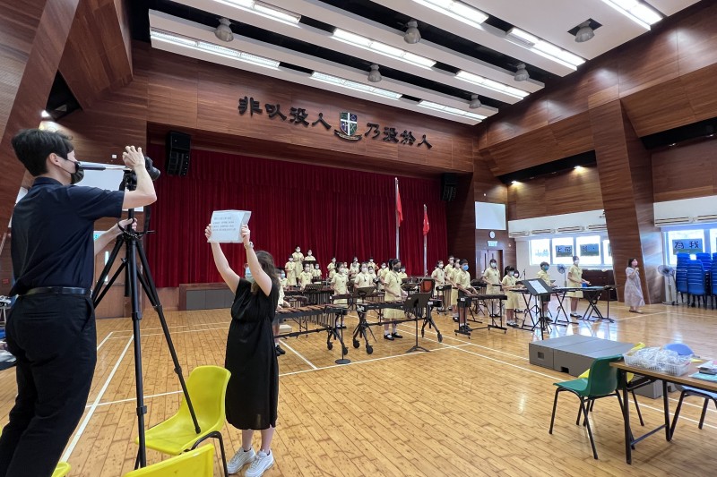 開始錄影比賽了，加油