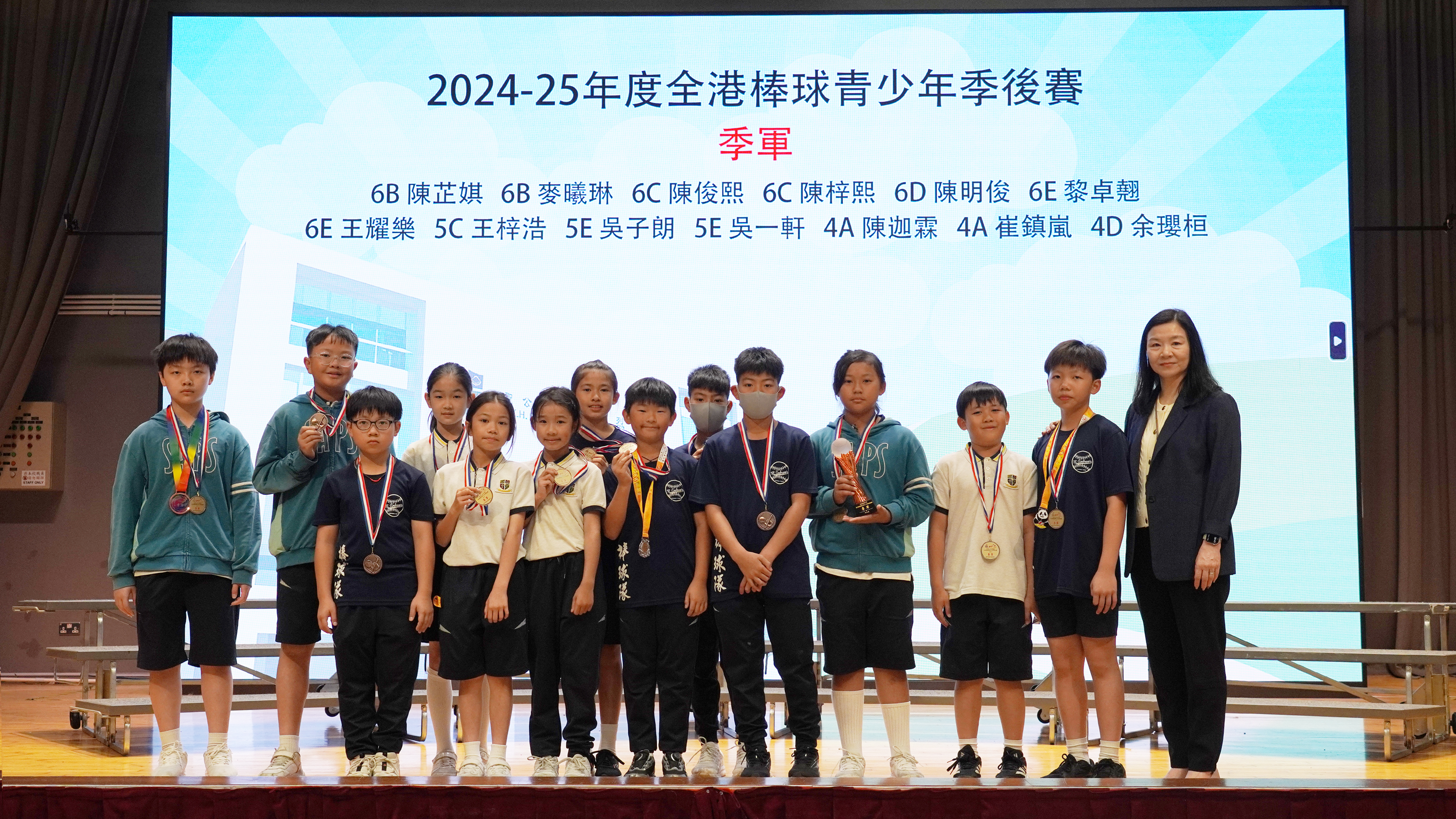 2024-25年度全港棒球青少年季後賽-季軍