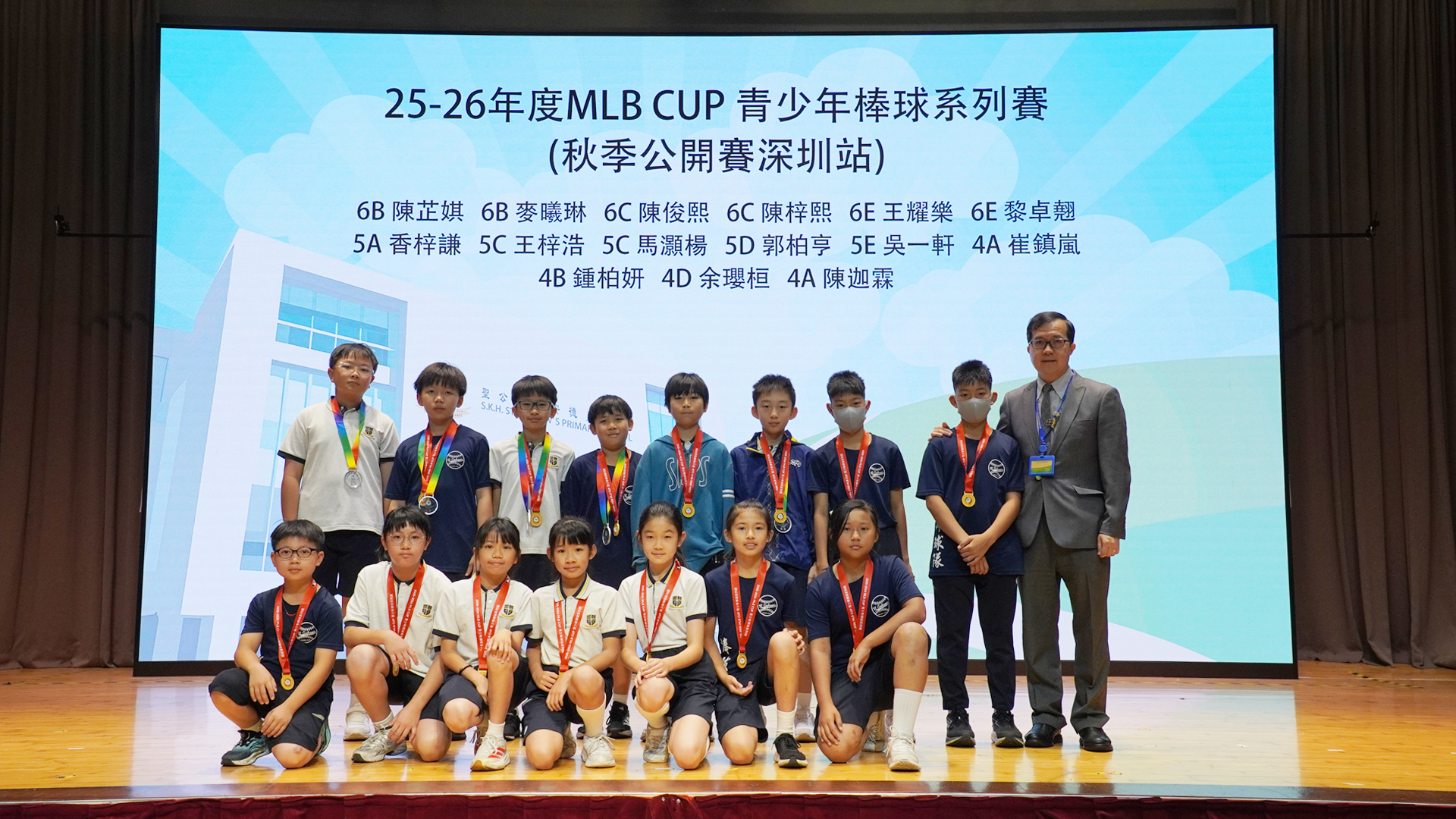 25-26年度MLB CUP 青少年棒球系列賽(秋季公開賽深圳站): 最有價值球員；最有進步球員