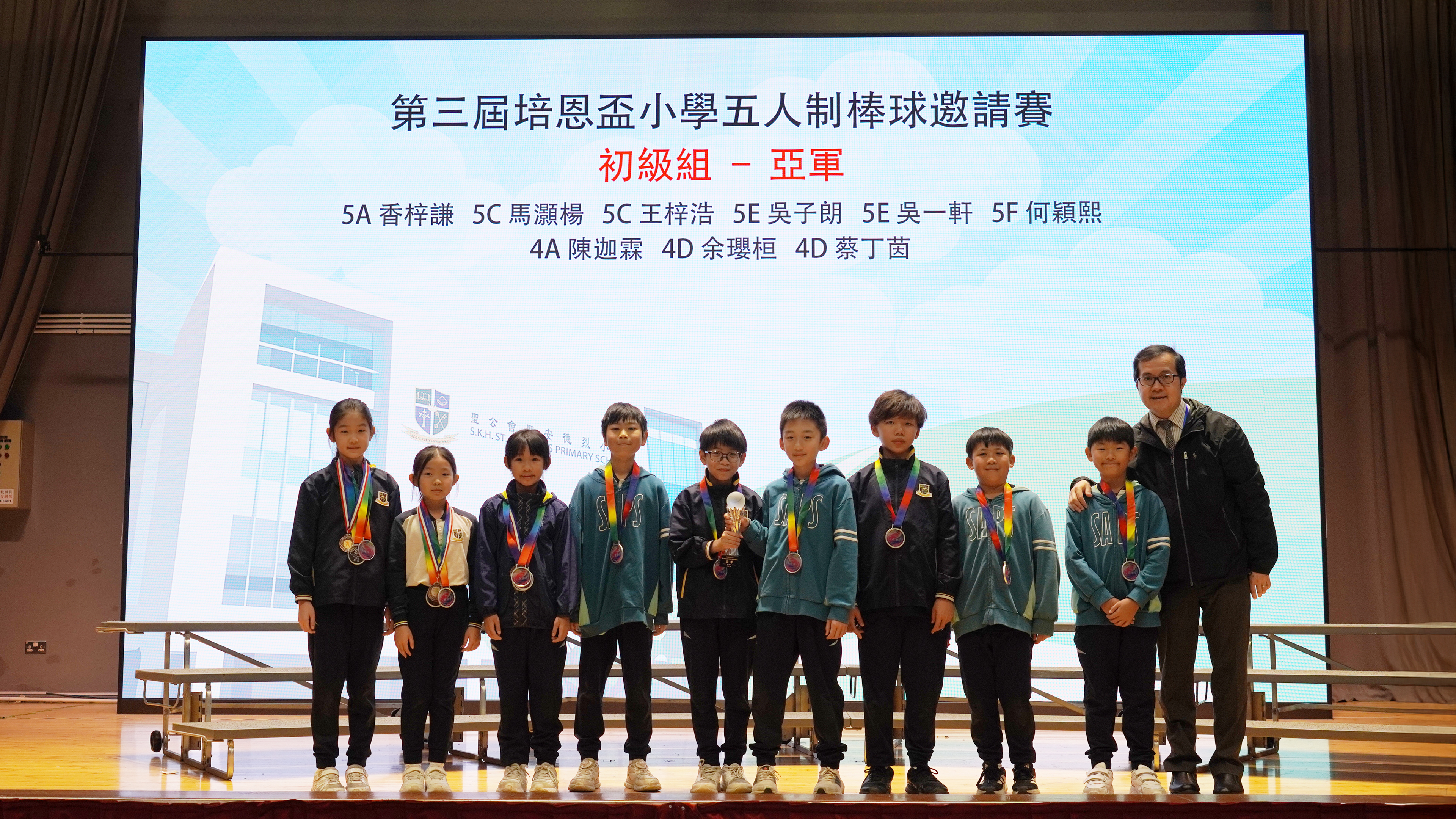 第三屆培恩盃小學五人制棒球邀請賽_初級組 – 亞軍